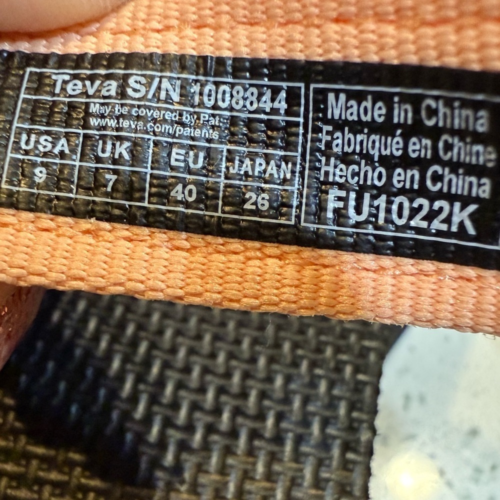 Free People Teva Flatform Platform Universal Light Weight Colorblock Sandals New - Picture 16 of 16